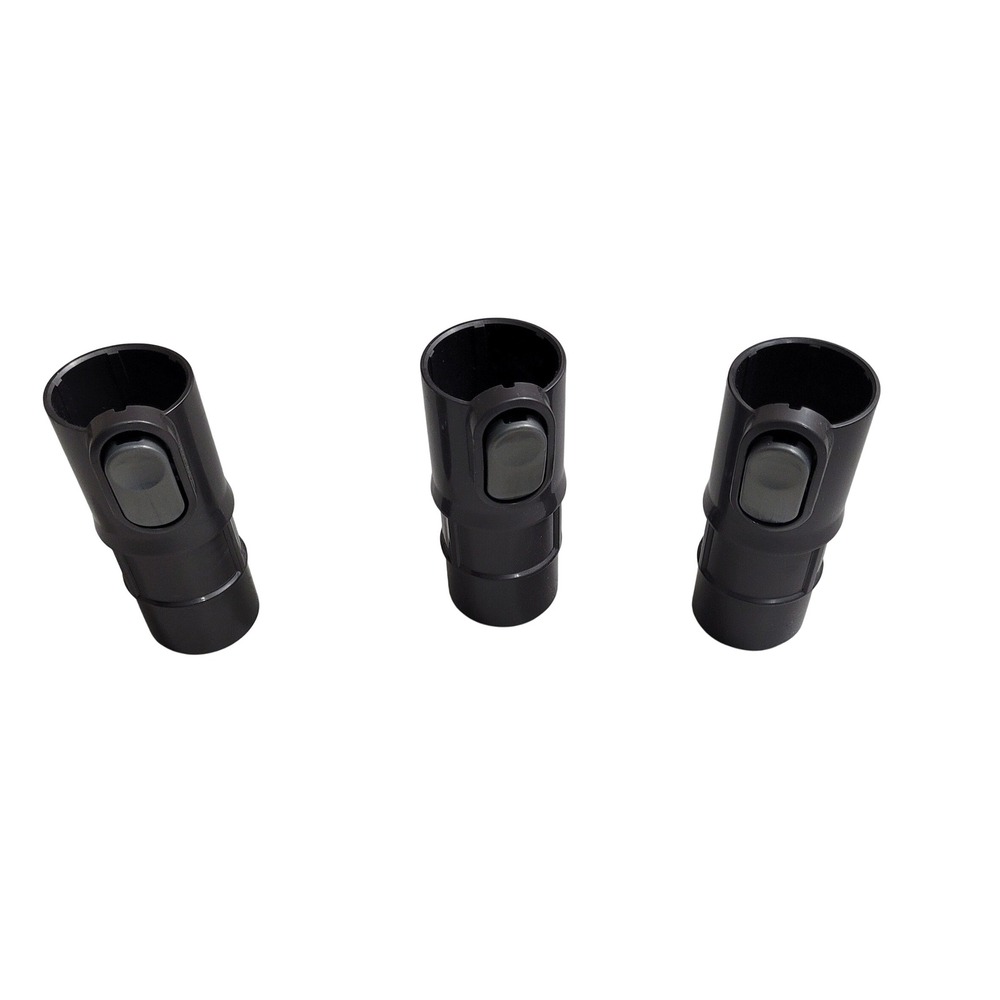 Dyson Quick Release Adapter Set 3pc V7 V8 V10 V11 V12 V15 Grey Excellent